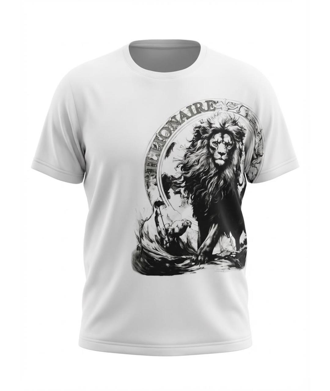 BILLIONAIRE Белая хлопковая футболка, фото 9