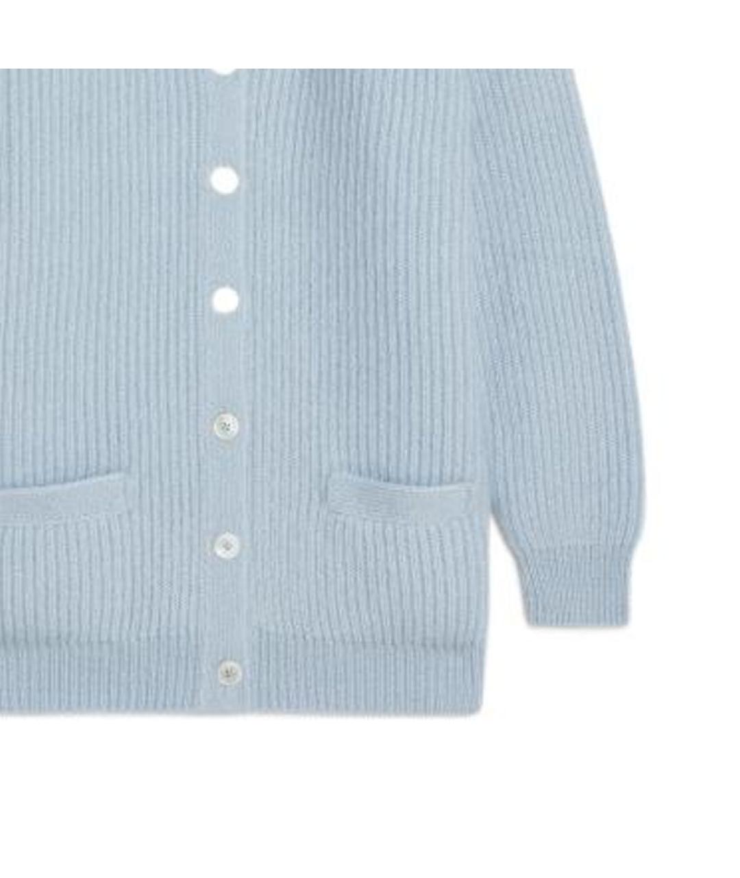 CELINE Голубой кардиган, фото 4