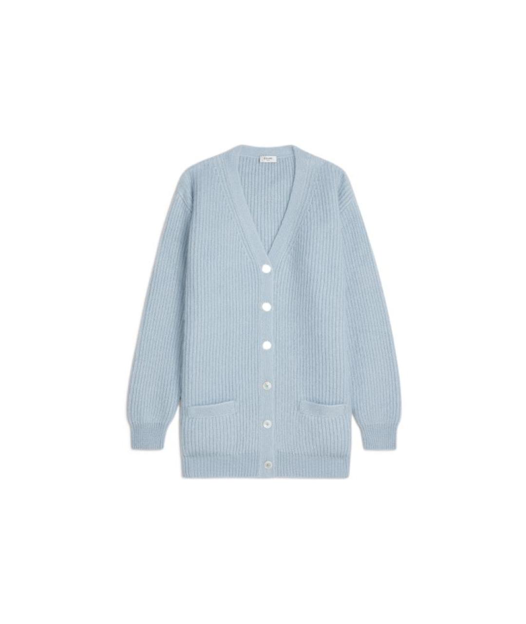 CELINE Голубой кардиган, фото 5