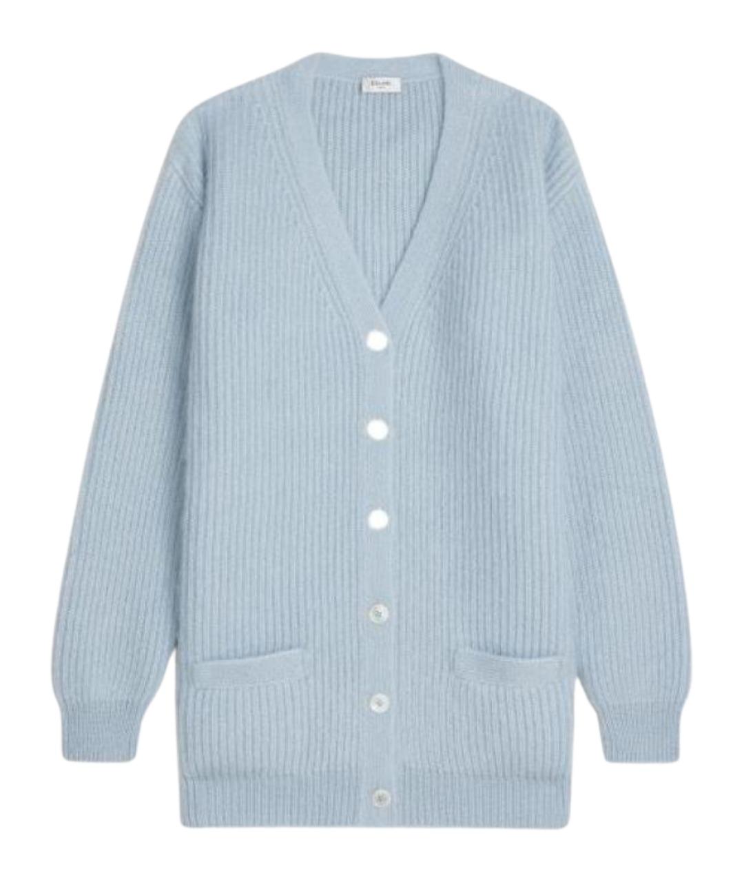 CELINE Голубой кардиган, фото 1