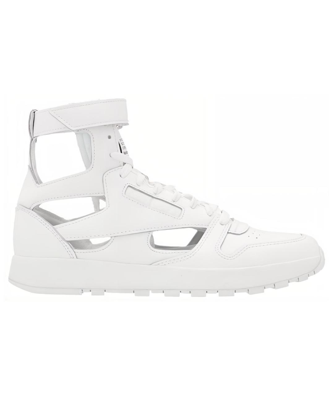 MAISON MARGIELA Белые высокие кроссовки / кеды, фото 1