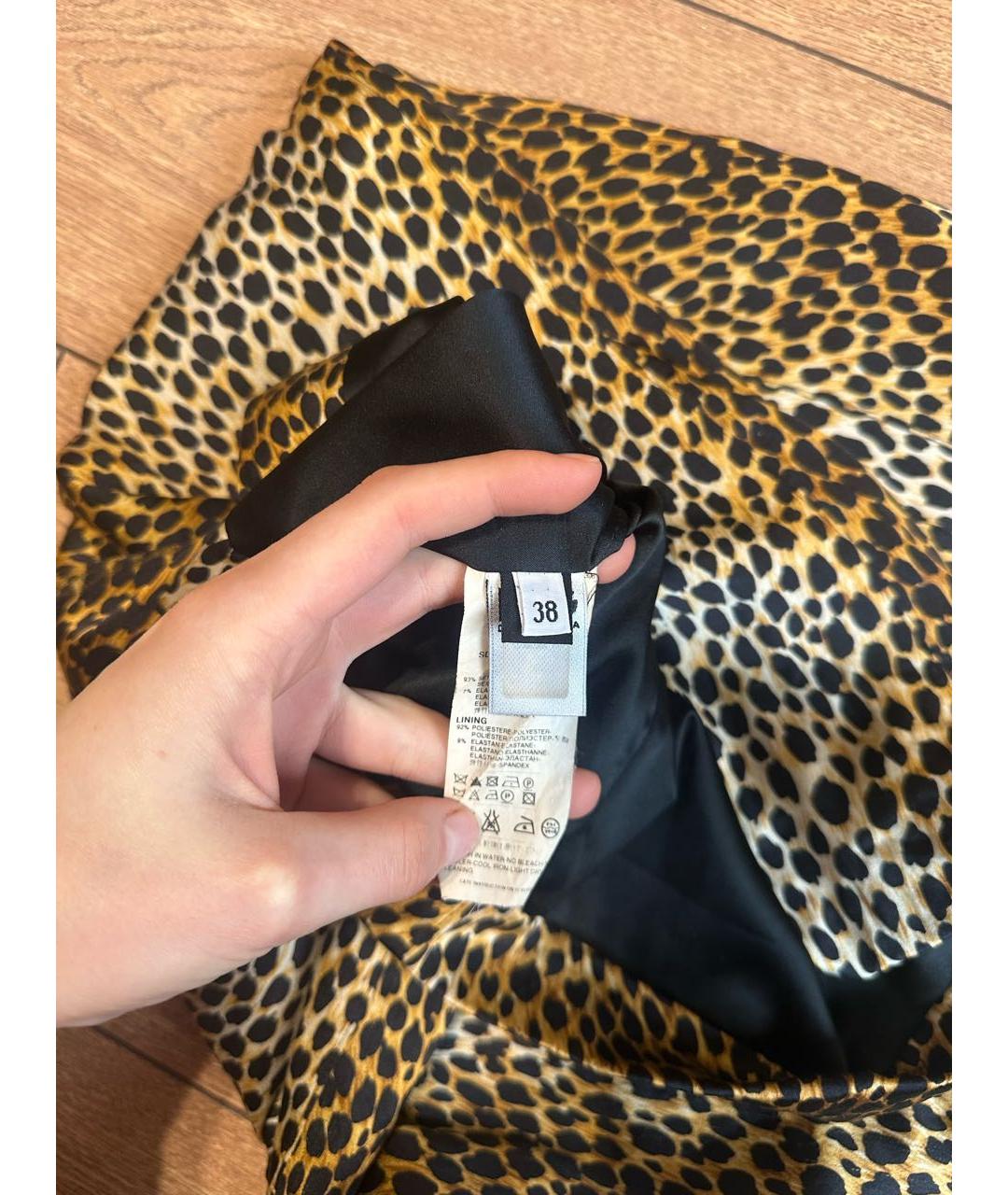 DOLCE&GABBANA Мульти шелковое вечернее платье, фото 3