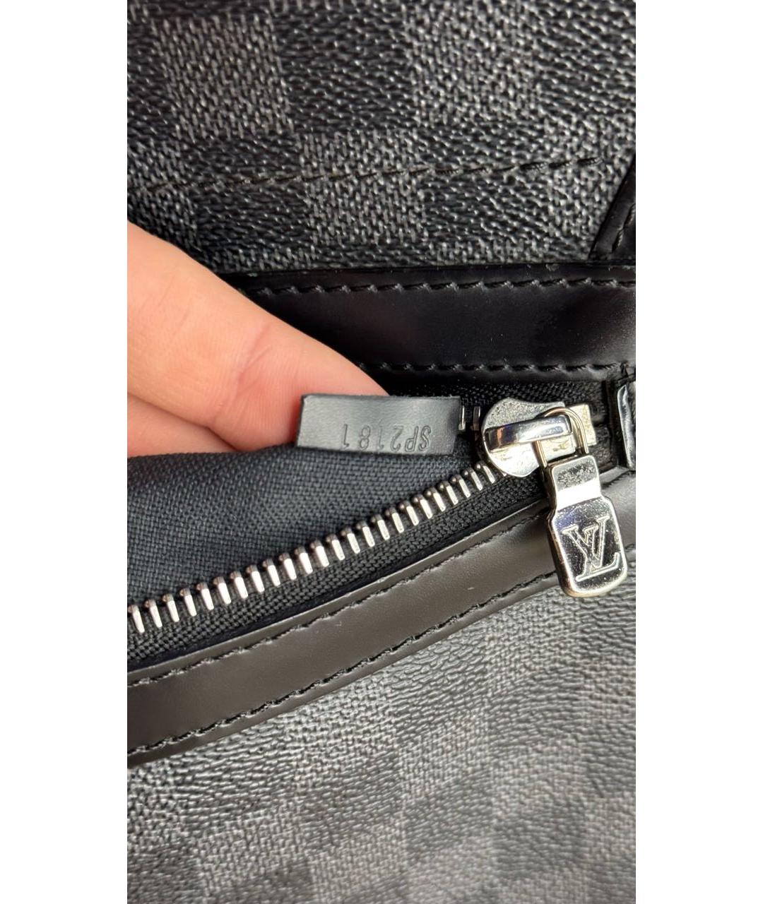 LOUIS VUITTON Черная сумка на плечо, фото 3