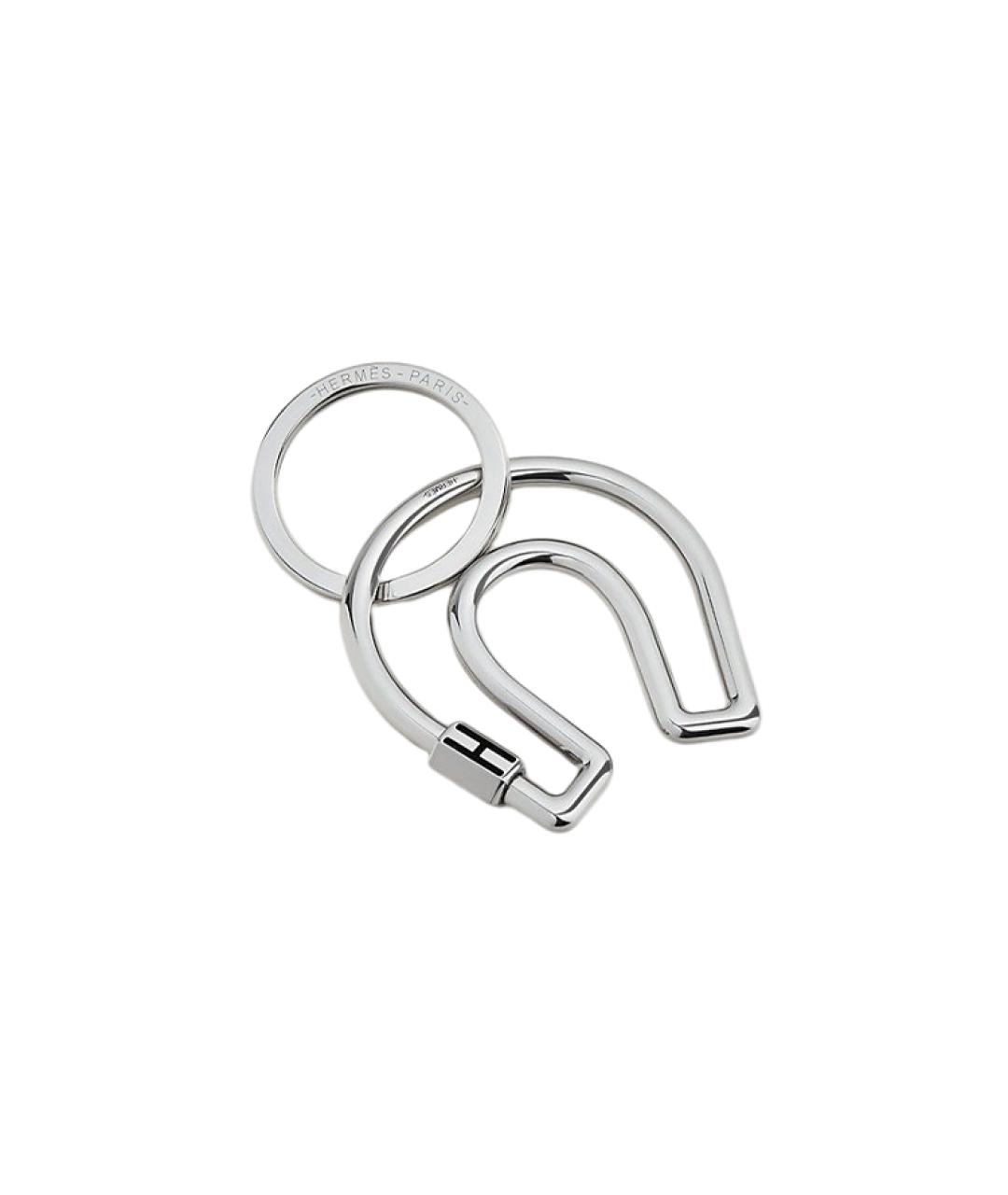 HERMES Серебряная металлическая подвеска, фото 1