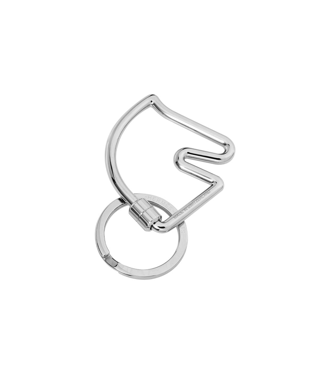 HERMES Серебрянный брелок, фото 1