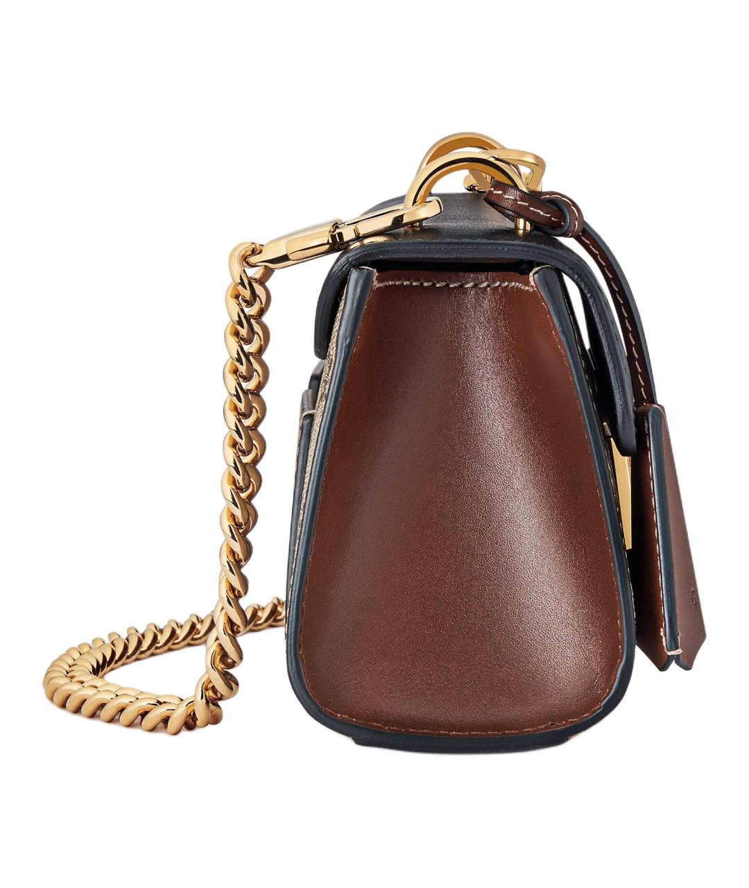 GUCCI Коричневая сумка через плечо, фото 4