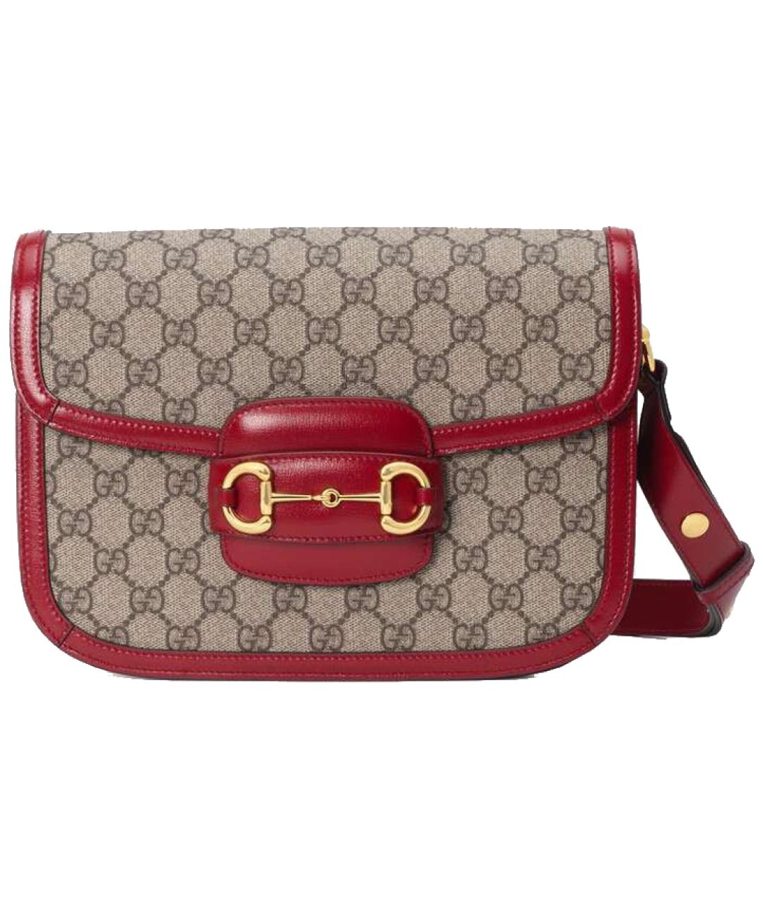 GUCCI Коричневая сумка через плечо, фото 1