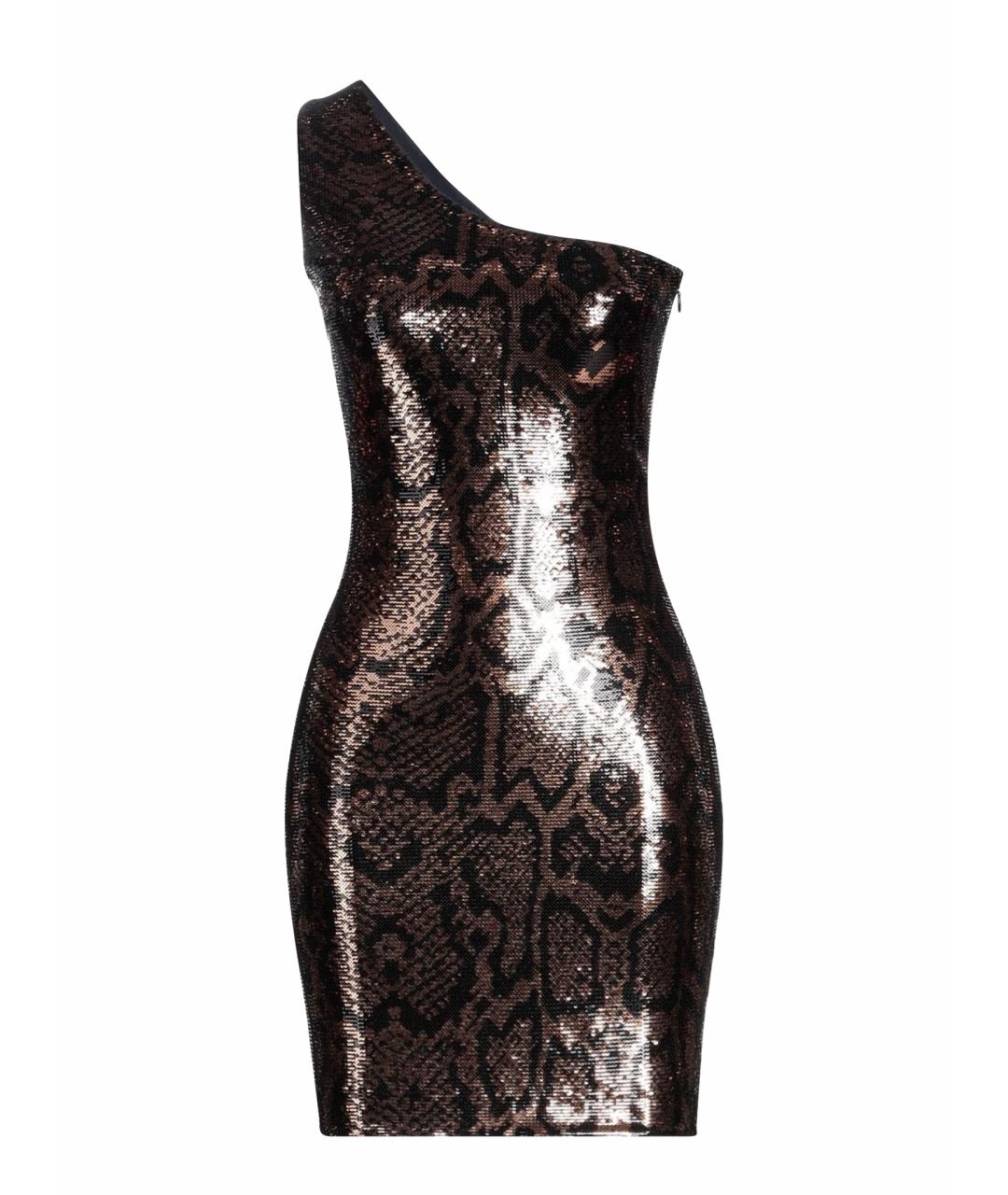 BALENCIAGA Мульти полиамидовое коктейльное платье, фото 1