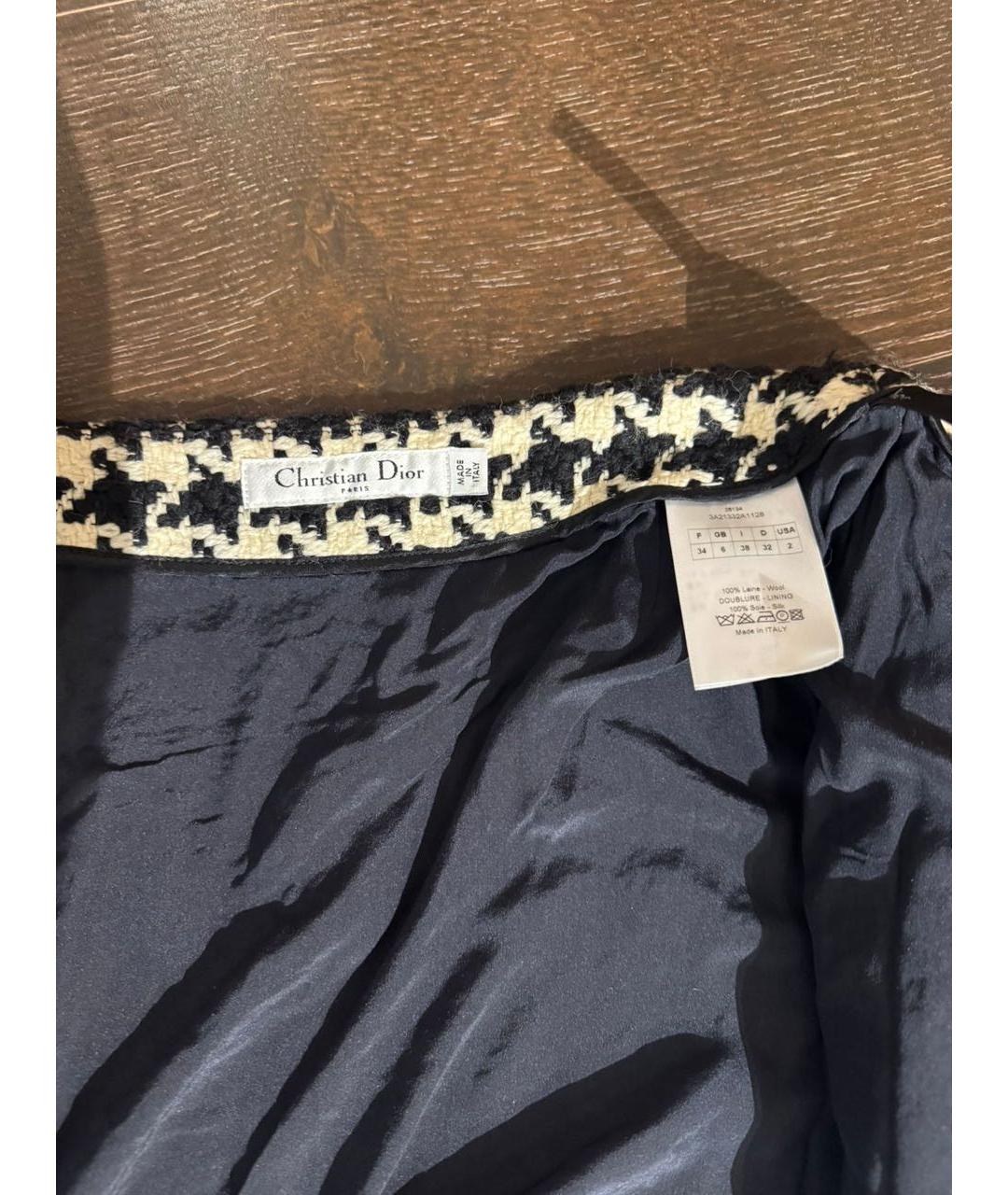 CHRISTIAN DIOR Шерстяной костюм с юбками, фото 8