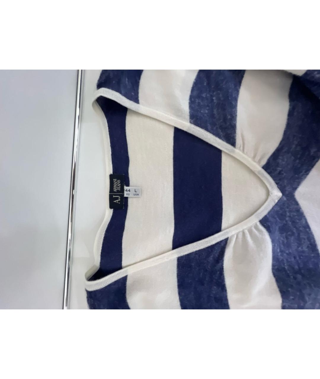 ARMANI JEANS Хлопковый джемпер / свитер, фото 5