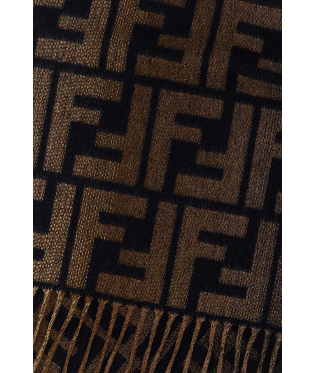 FENDI Мульти кашемировый шарф, фото 2
