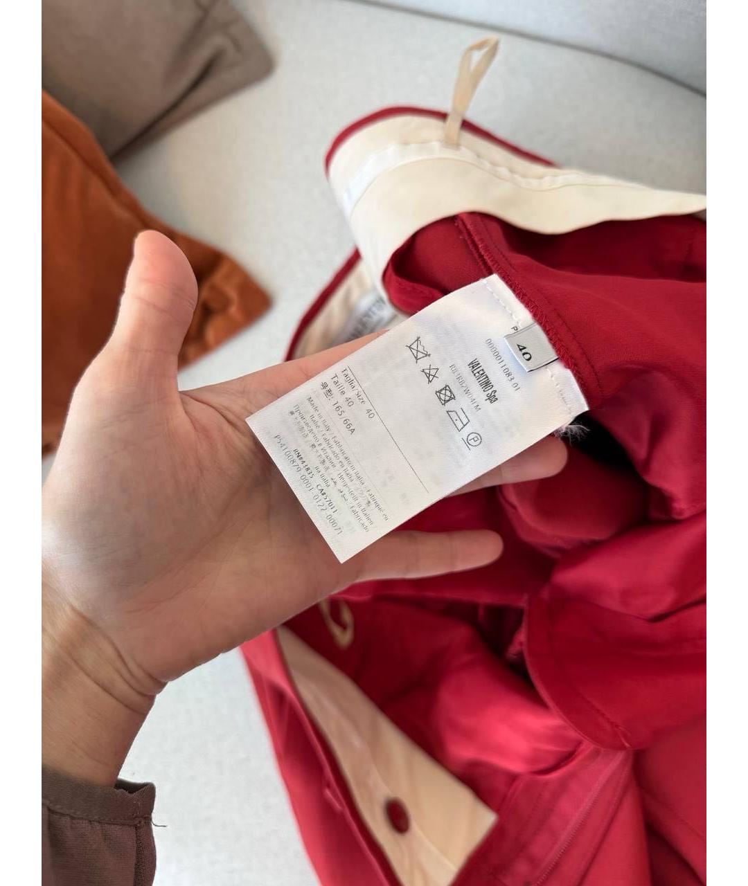 VALENTINO Прямые брюки, фото 4