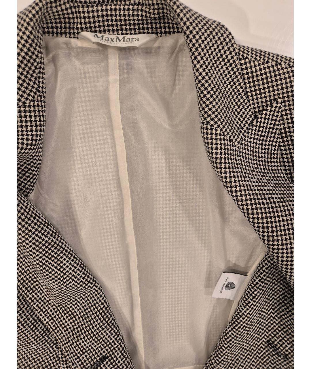 MAX MARA Мульти шерстяное повседневное платье, фото 8