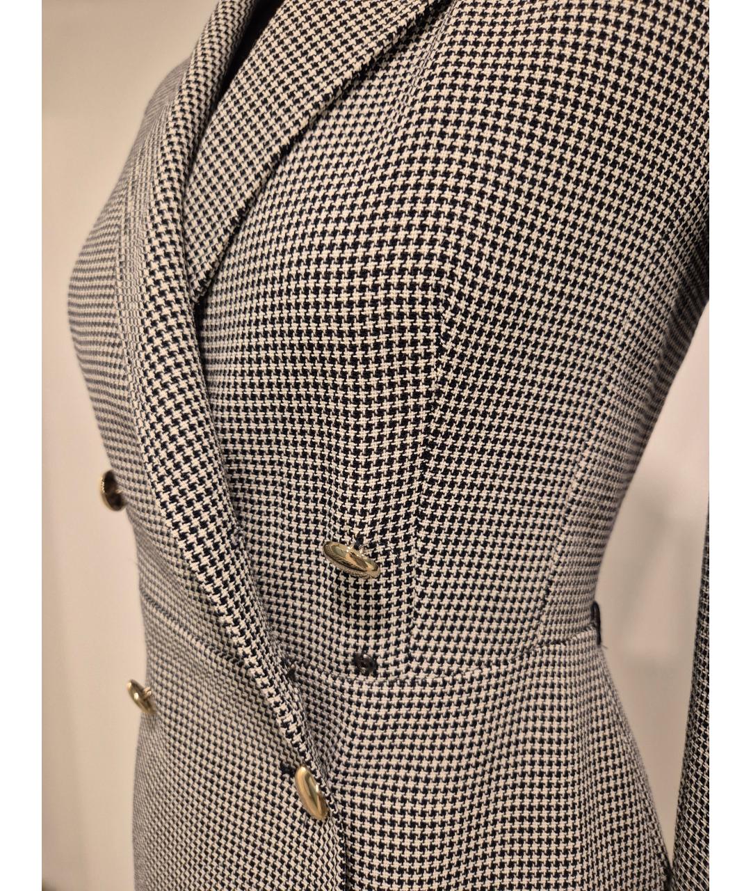 MAX MARA Мульти шерстяное повседневное платье, фото 5