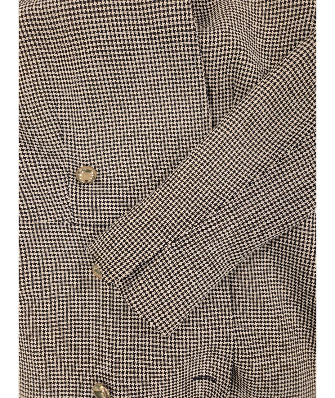 MAX MARA Мульти шерстяное повседневное платье, фото 9