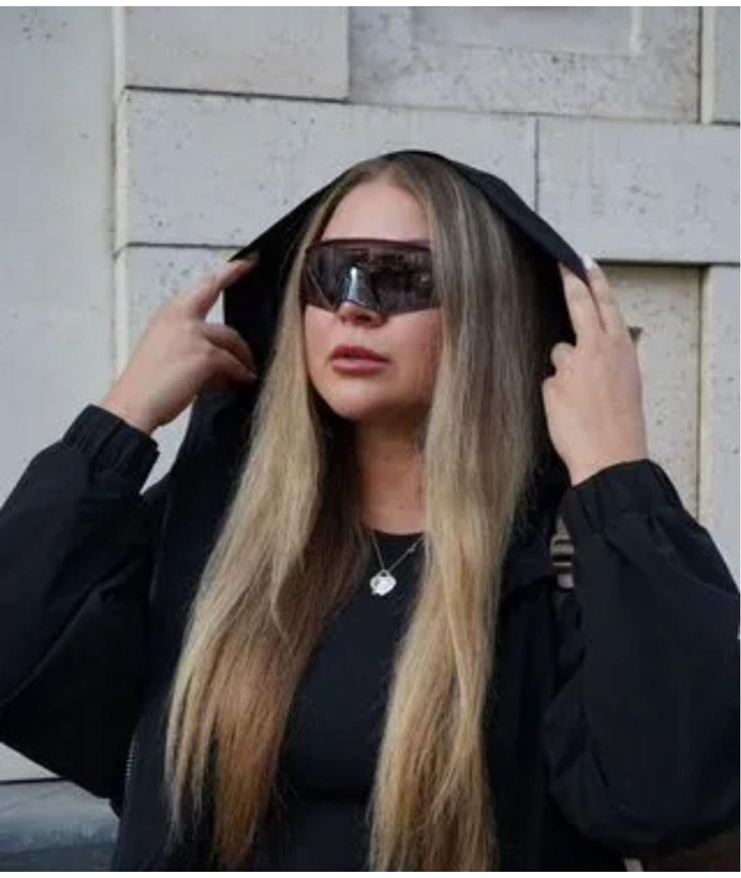 OAKLEY Черные солнцезащитные очки, фото 4