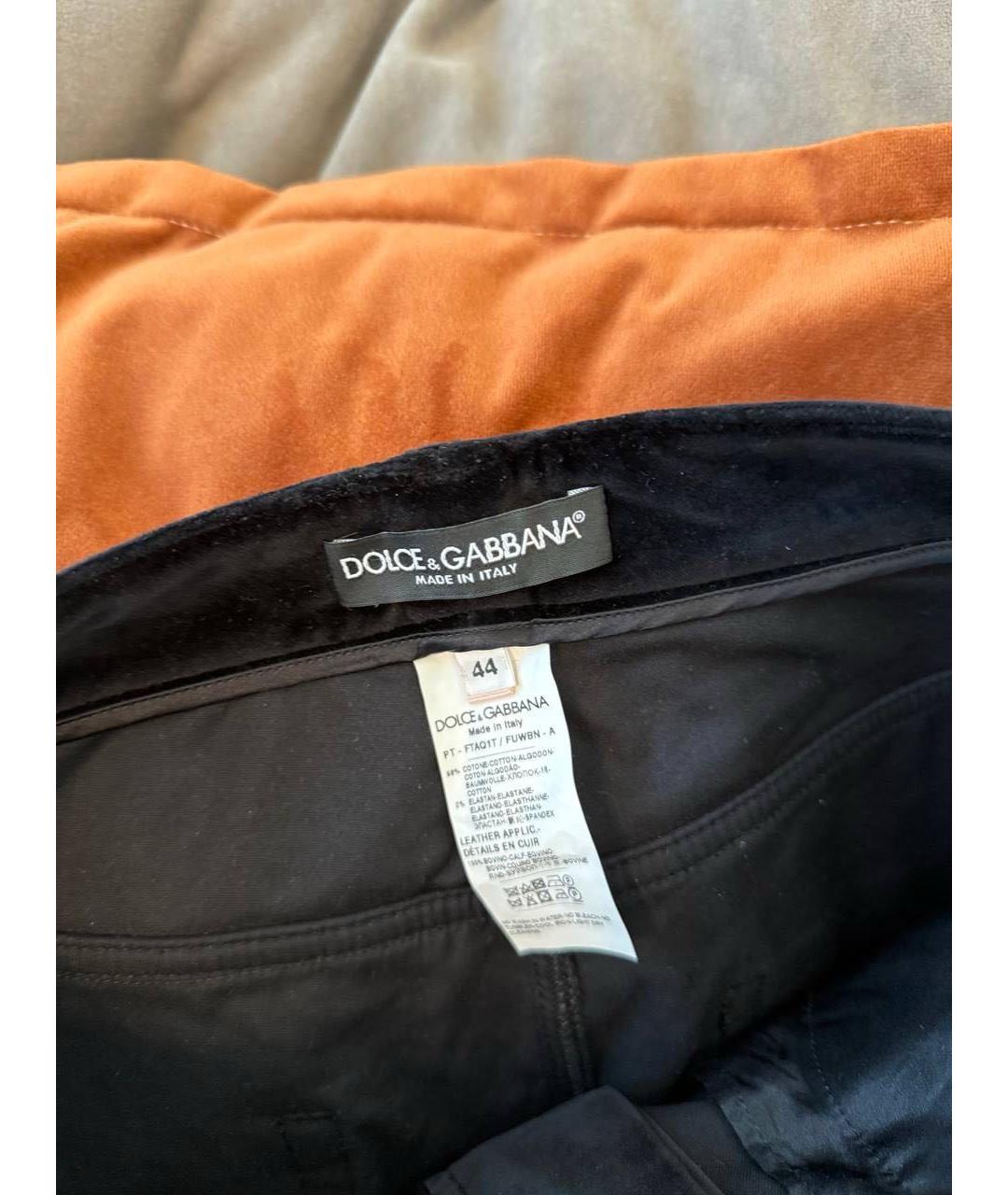 DOLCE&GABBANA Прямые брюки, фото 3