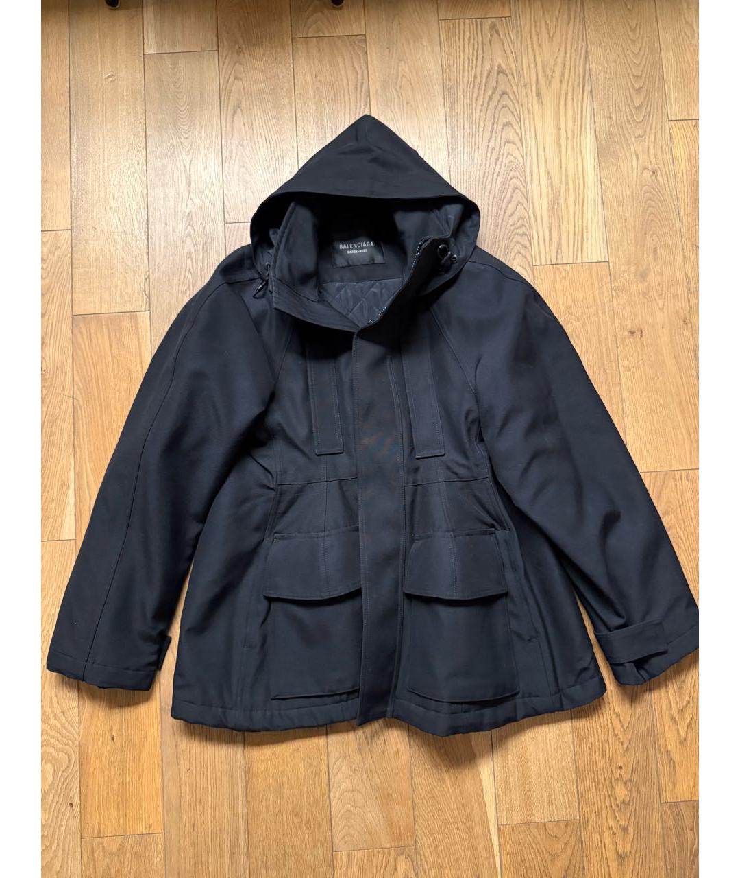 BALENCIAGA Черная куртка, фото 9