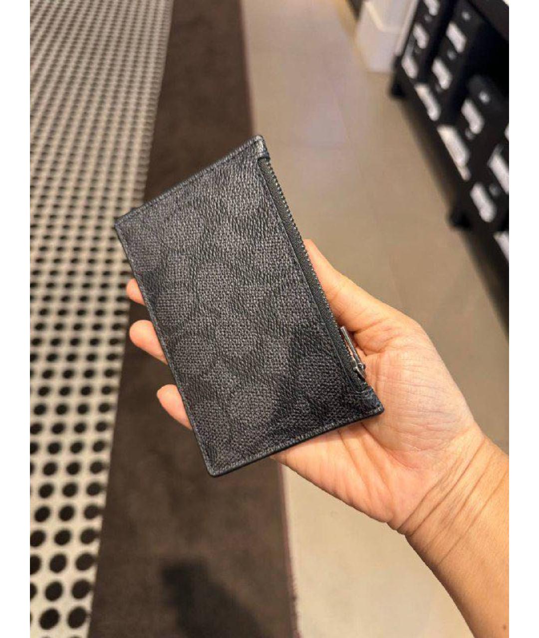 COACH Черный кардхолдер, фото 7