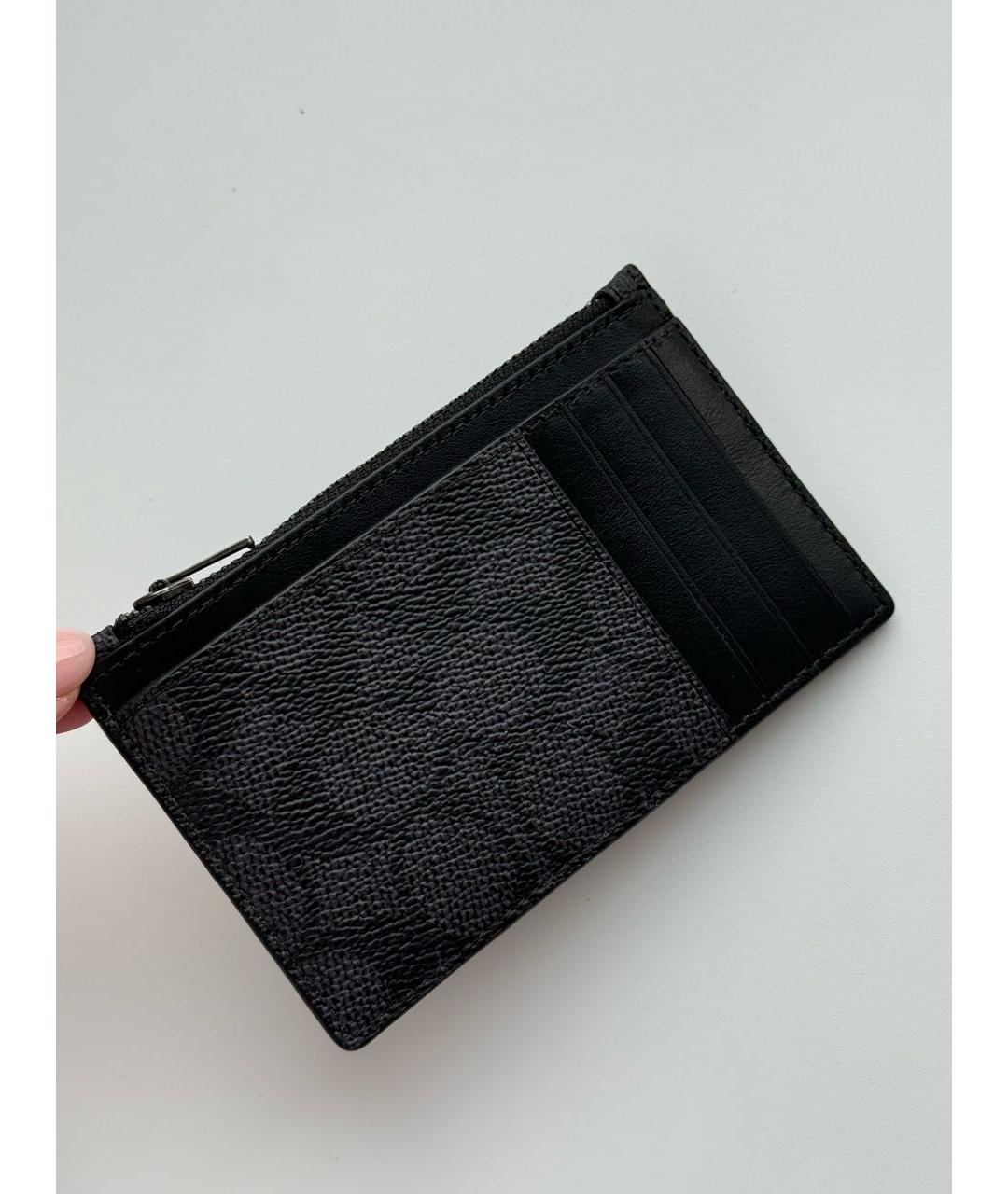 COACH Черный кардхолдер, фото 6