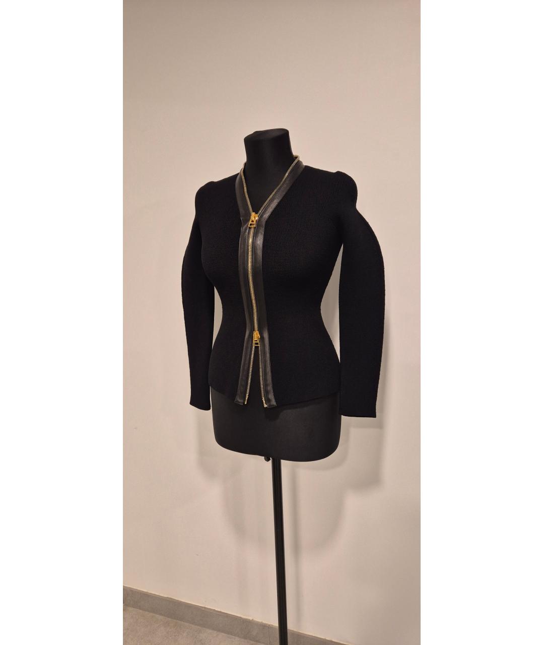 TOM FORD Черный шерстяной кардиган, фото 4