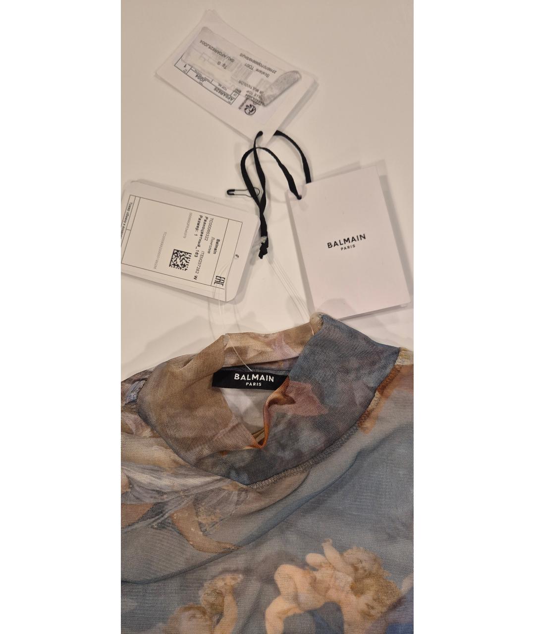 BALMAIN Мульти вискозная водолазка, фото 6