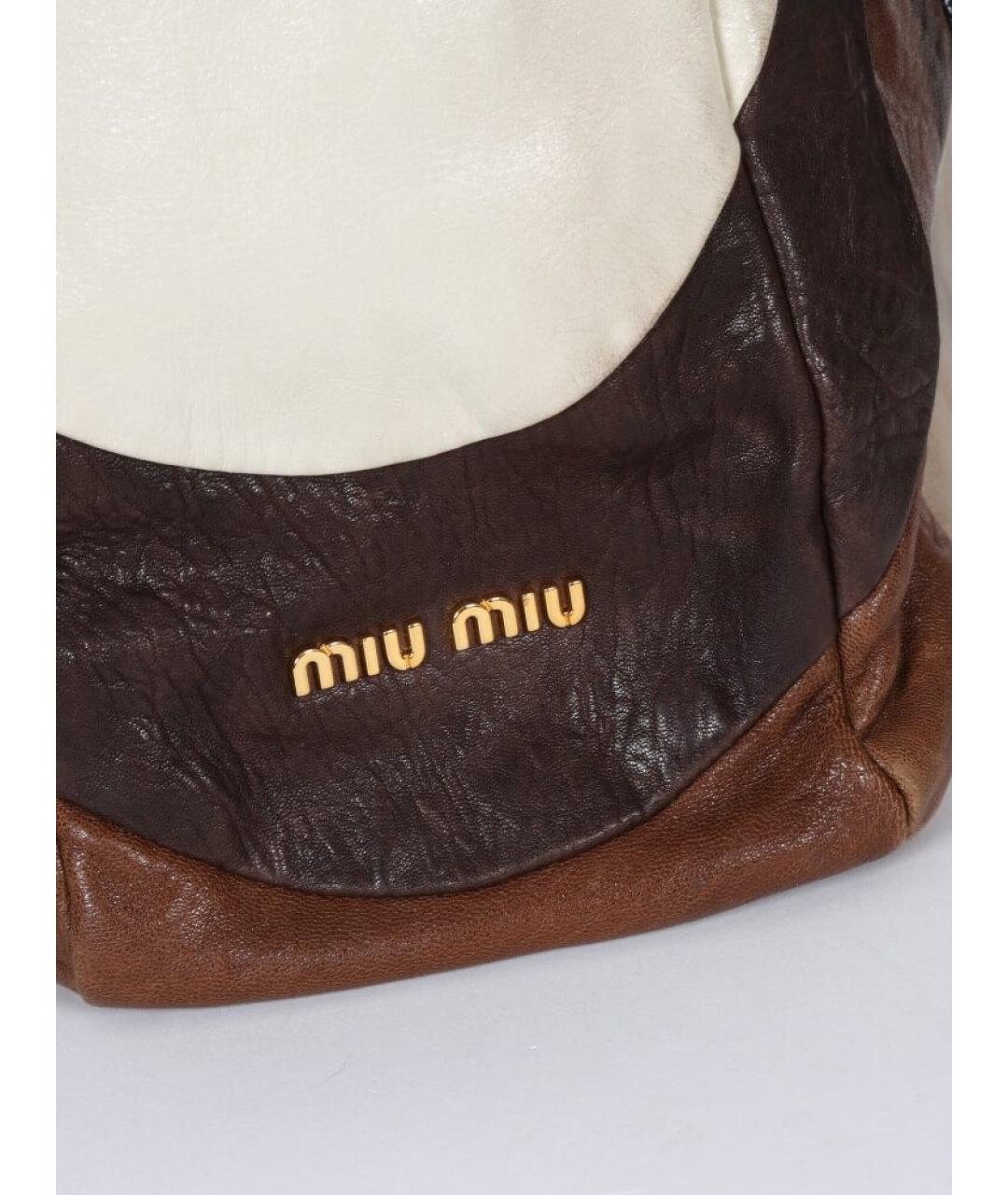 MIU MIU Мульти кожаная сумка тоут, фото 6