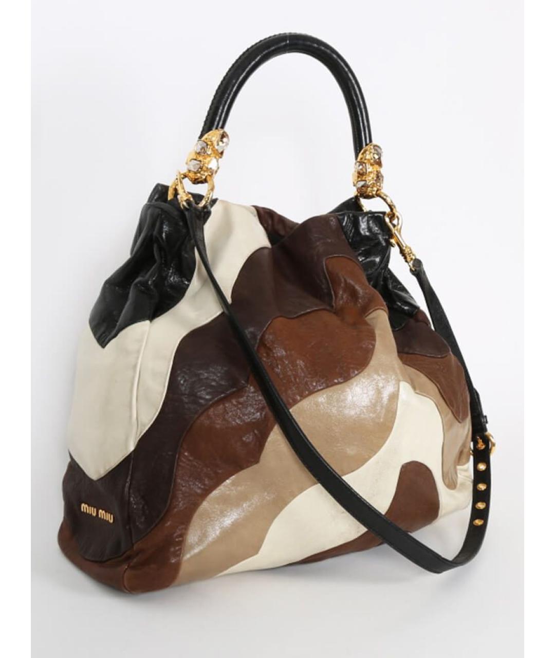 MIU MIU Мульти кожаная сумка тоут, фото 2