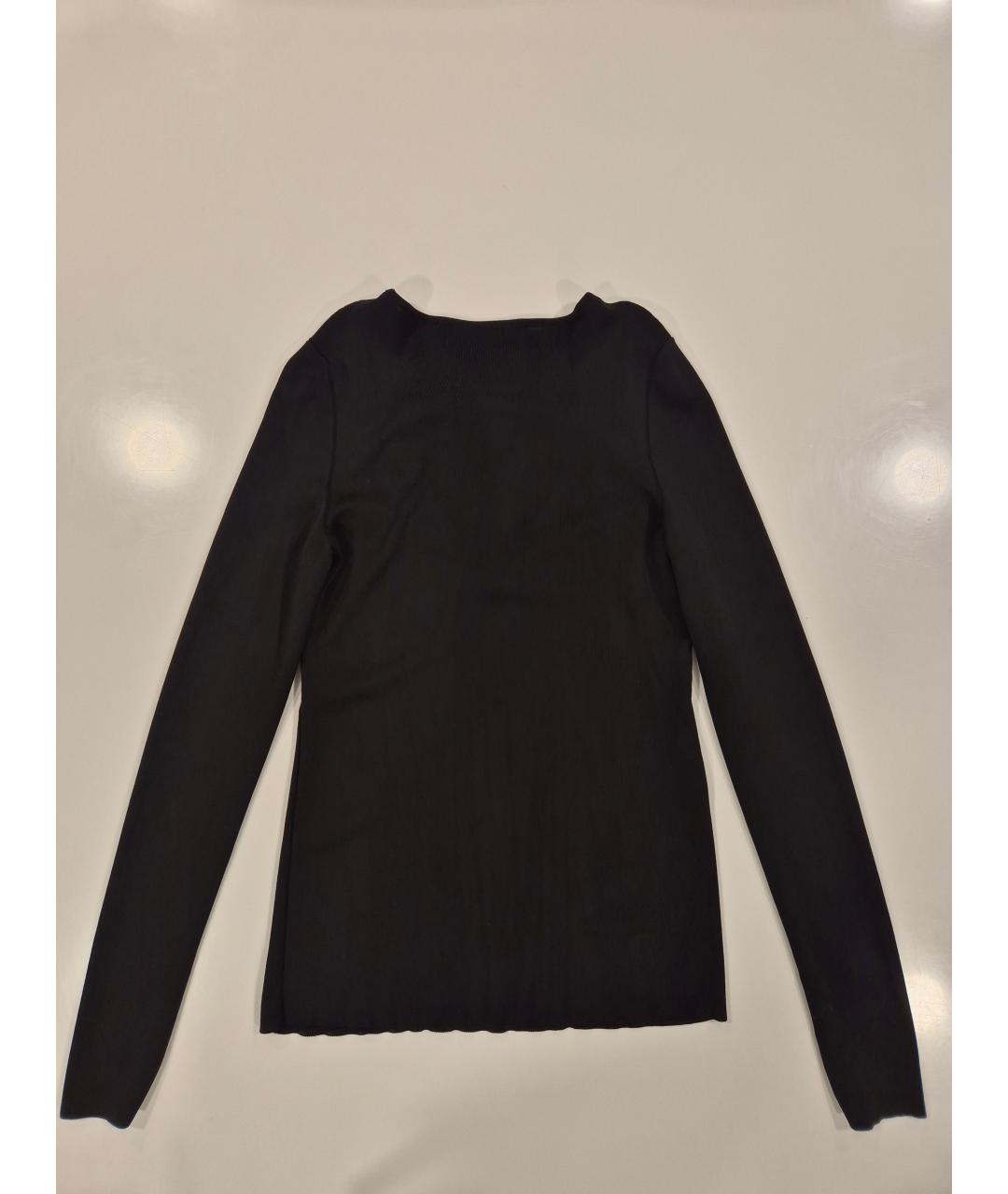 GUCCI Черный вискозный джемпер / свитер, фото 2