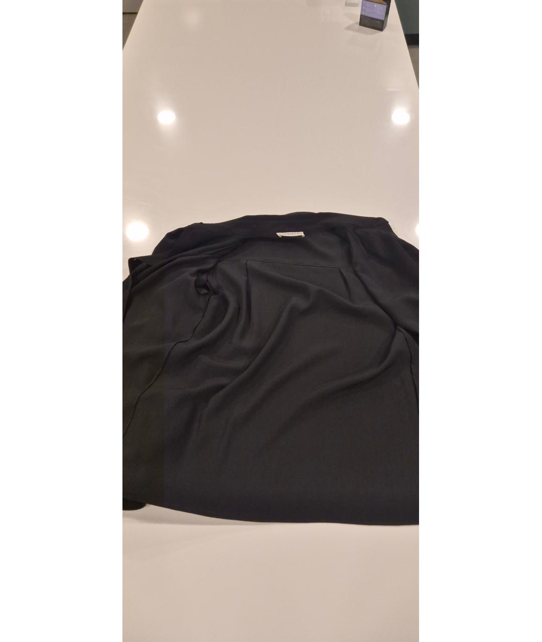 GIVENCHY Черная креповая блузы, фото 7