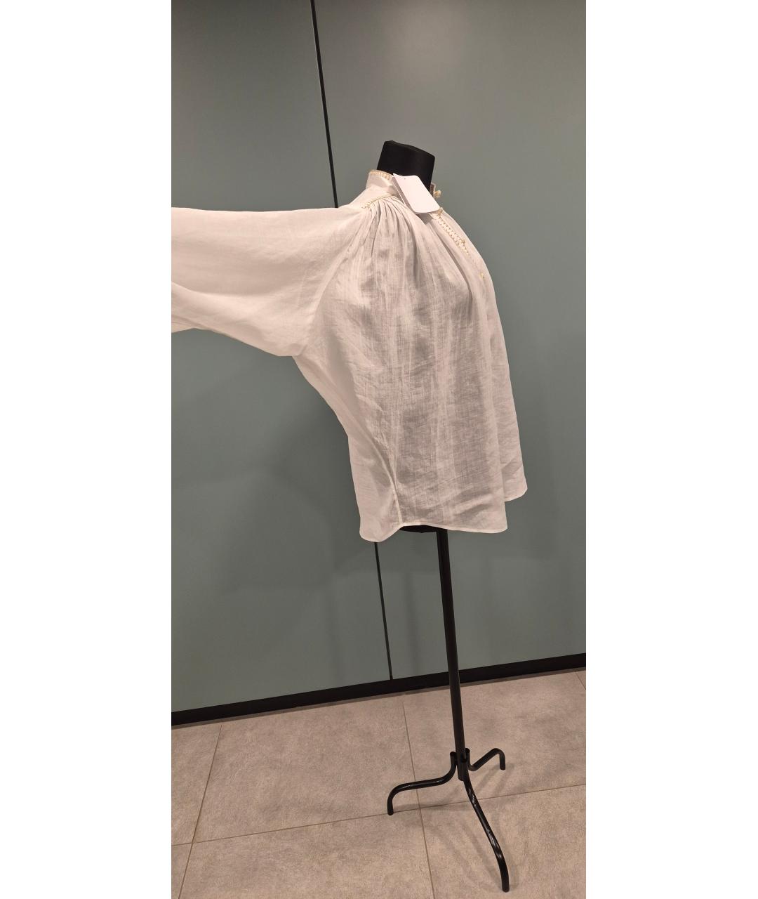 ZIMMERMANN Белая блузы, фото 6