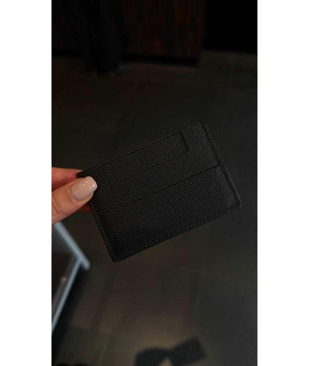 TOM FORD Черный кожаный кардхолдер, фото 3