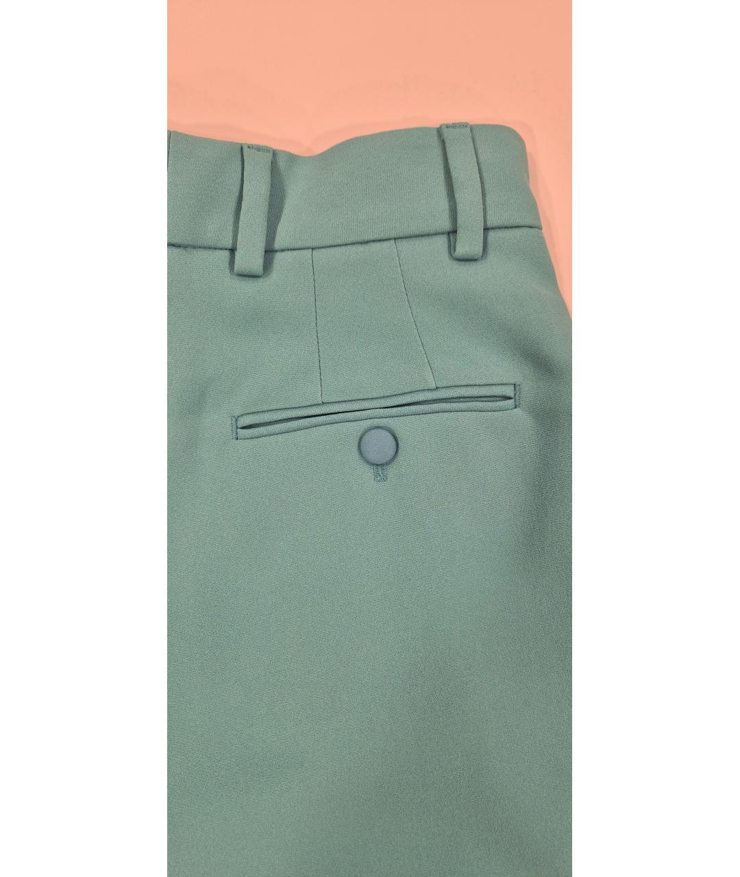 DOLCE&GABBANA Голубые креповые шорты, фото 4