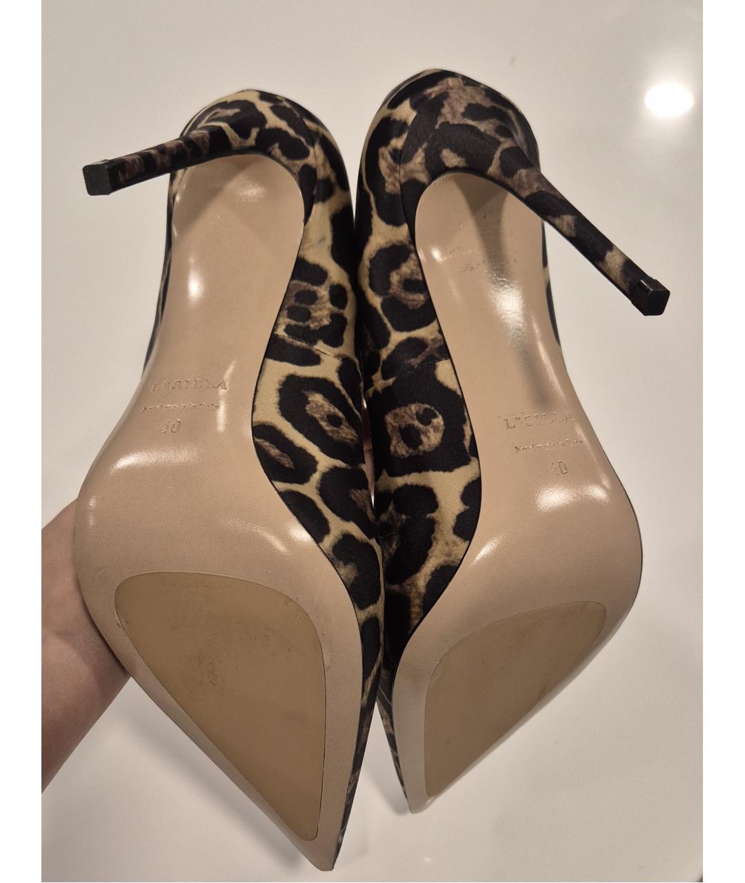 LE SILLA Мульти текстильные туфли, фото 5