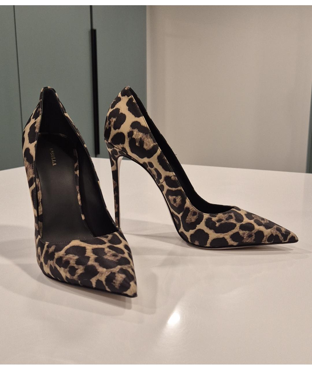 LE SILLA Мульти текстильные туфли, фото 2