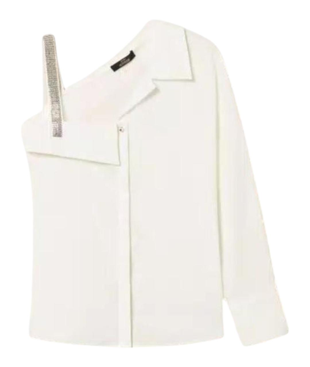 TWIN-SET Белая хлопковая рубашка, фото 1