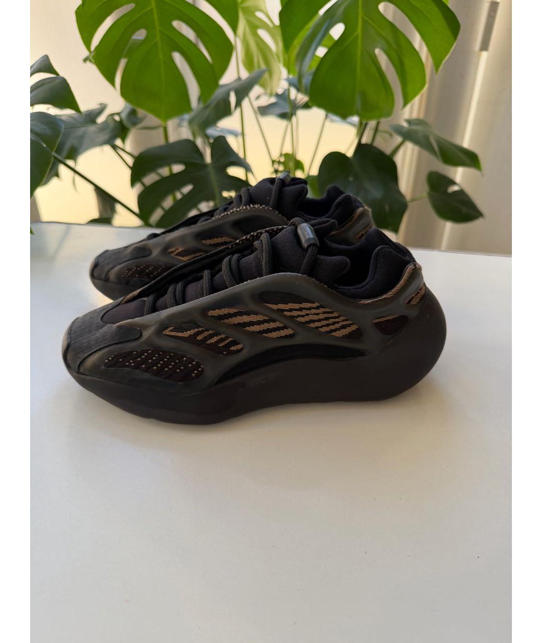 ADIDAS YEEZY Черные текстильные кроссовки, фото 5