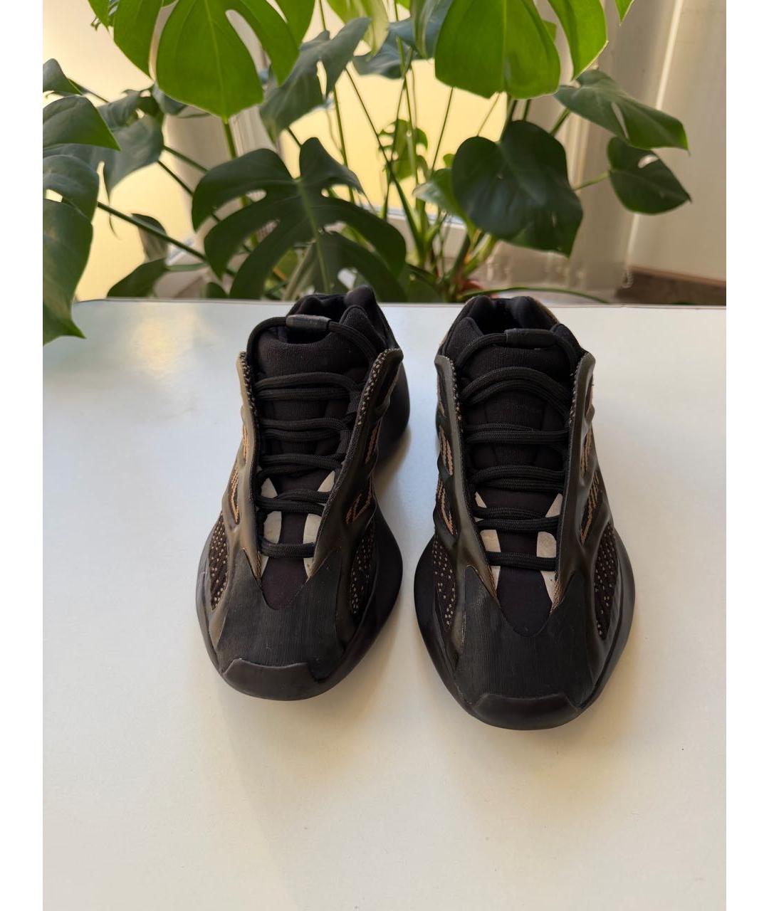 ADIDAS YEEZY Черные текстильные кроссовки, фото 2