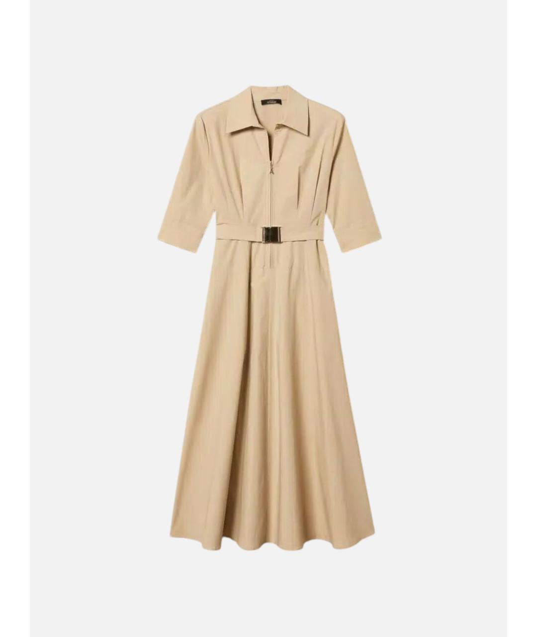 TWIN-SET Хлопковое повседневное платье, фото 6