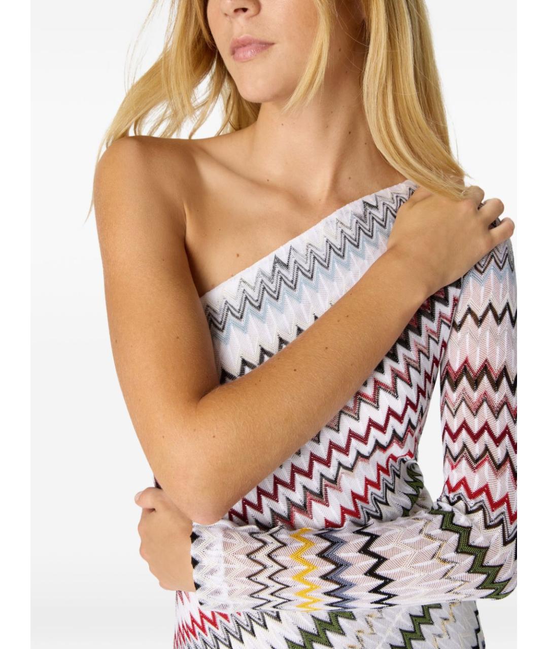 MISSONI Мульти вискозное платье, фото 3