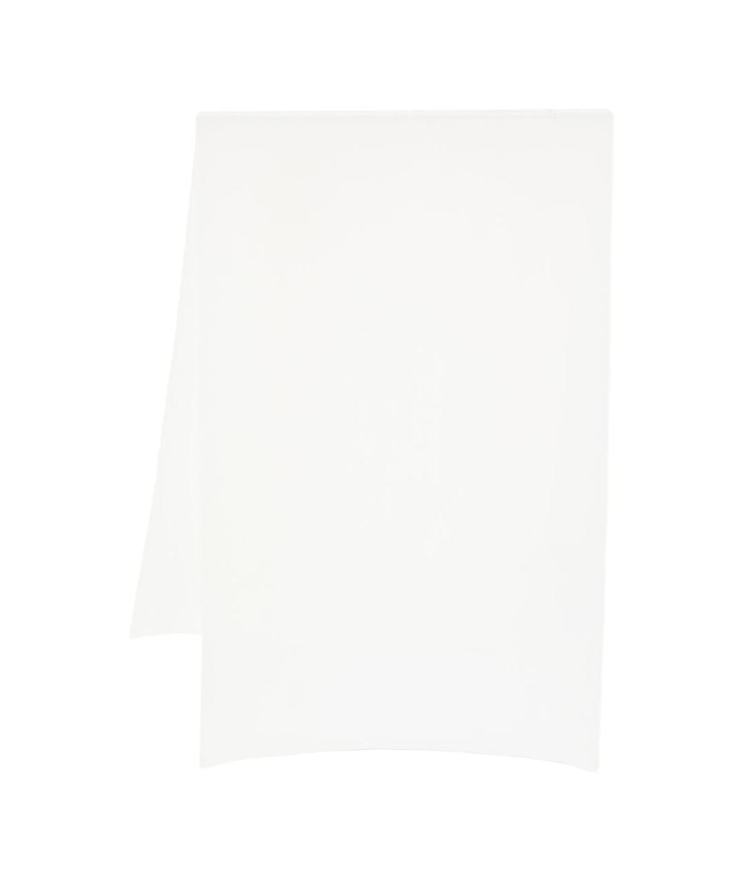 D.EXTERIOR Белый шелковый шарф, фото 1