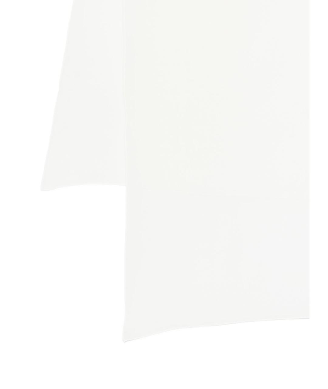 D.EXTERIOR Белый шелковый шарф, фото 3