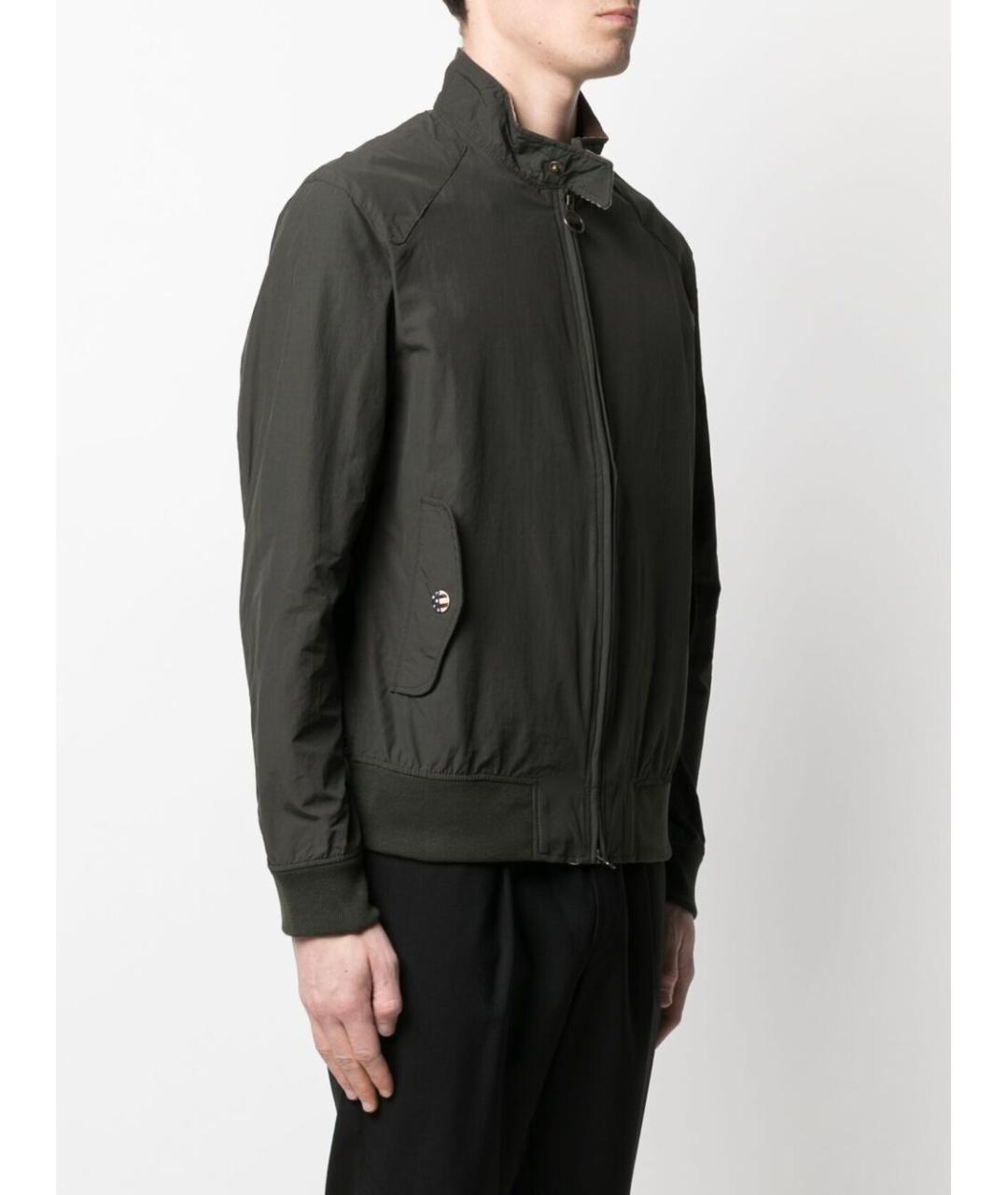 BARBOUR Зеленая полиамидовая куртка, фото 5