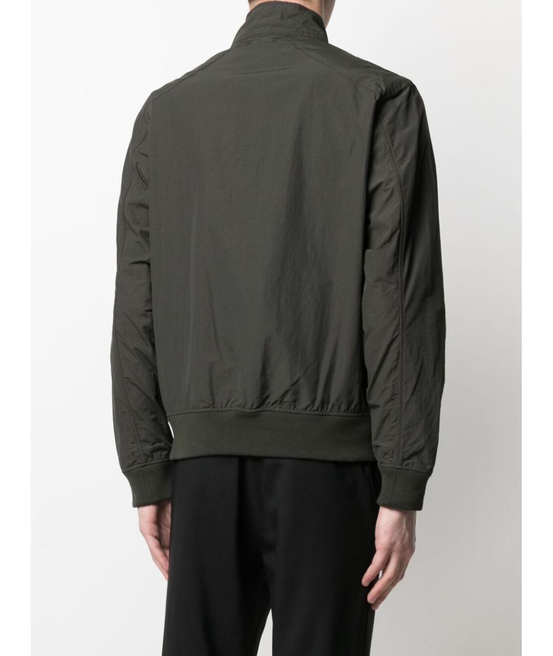 BARBOUR Зеленая полиамидовая куртка, фото 3