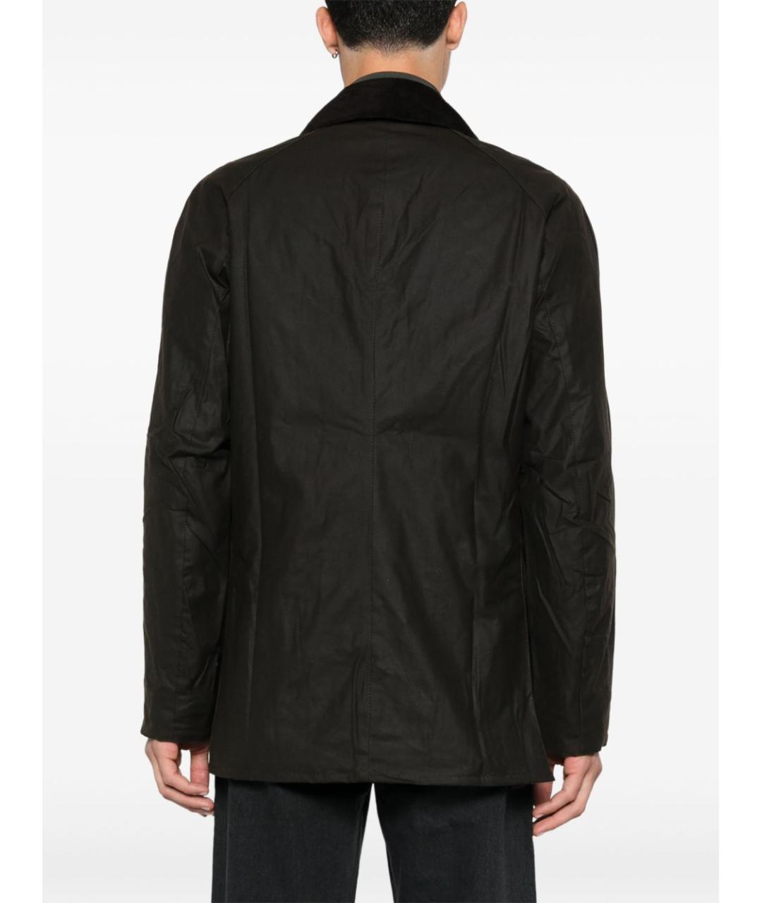 BARBOUR Зеленая хлопковая куртка, фото 3