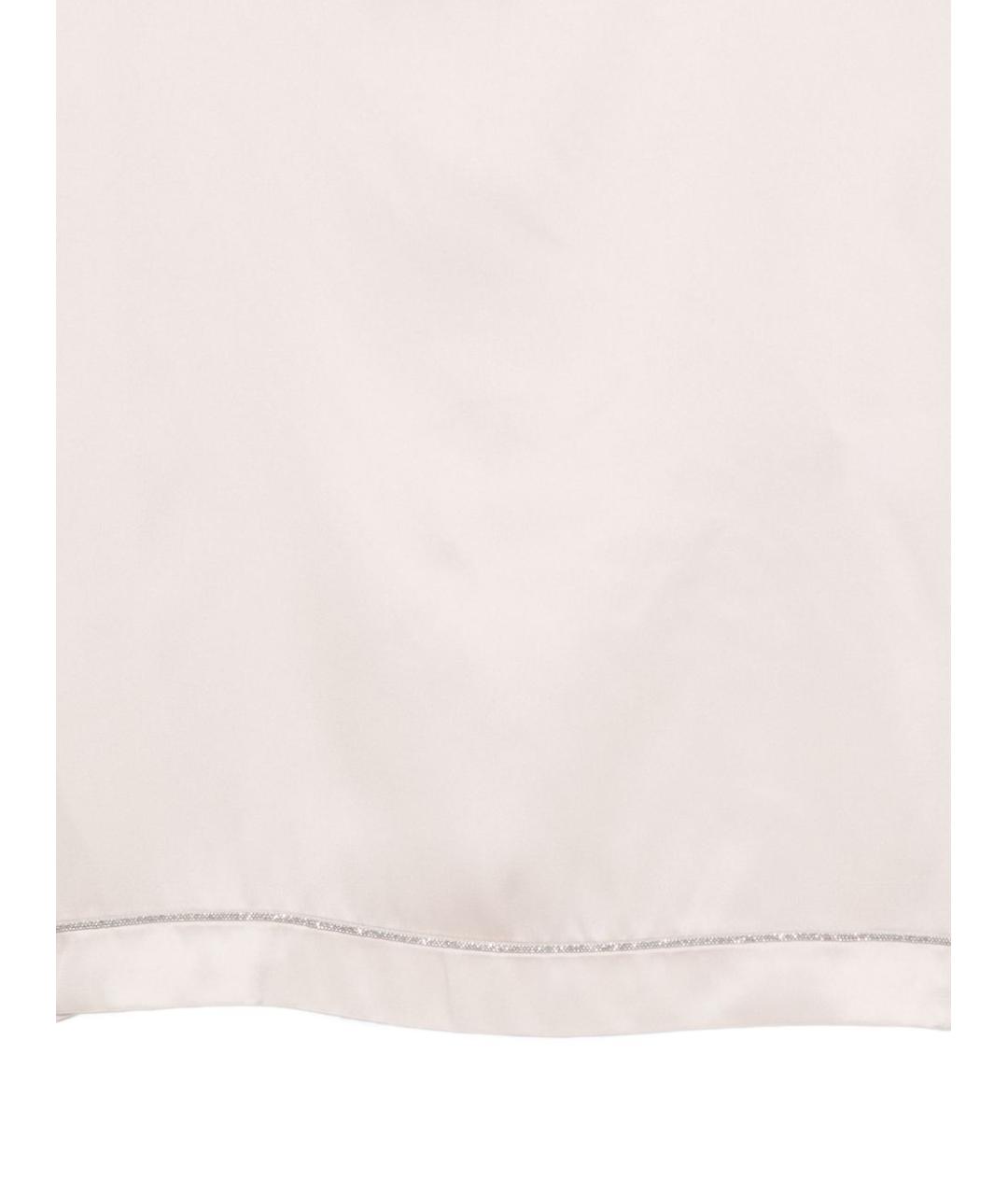 D.EXTERIOR Бежевая полиэстеровая футболка, фото 2