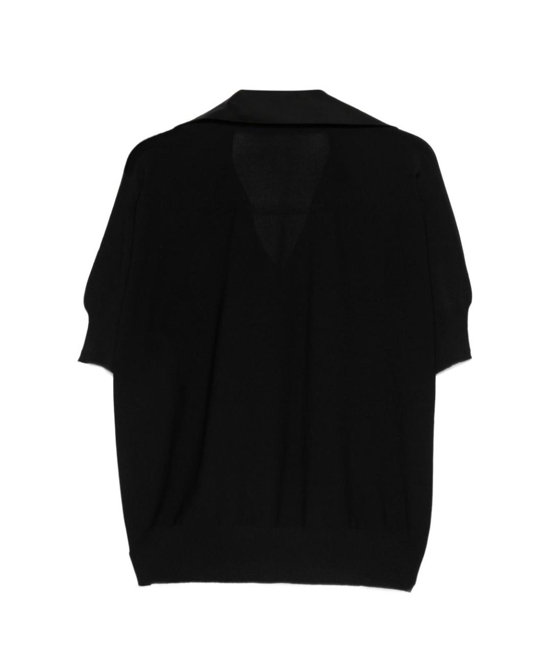 D.EXTERIOR Черная вискозная футболка, фото 2