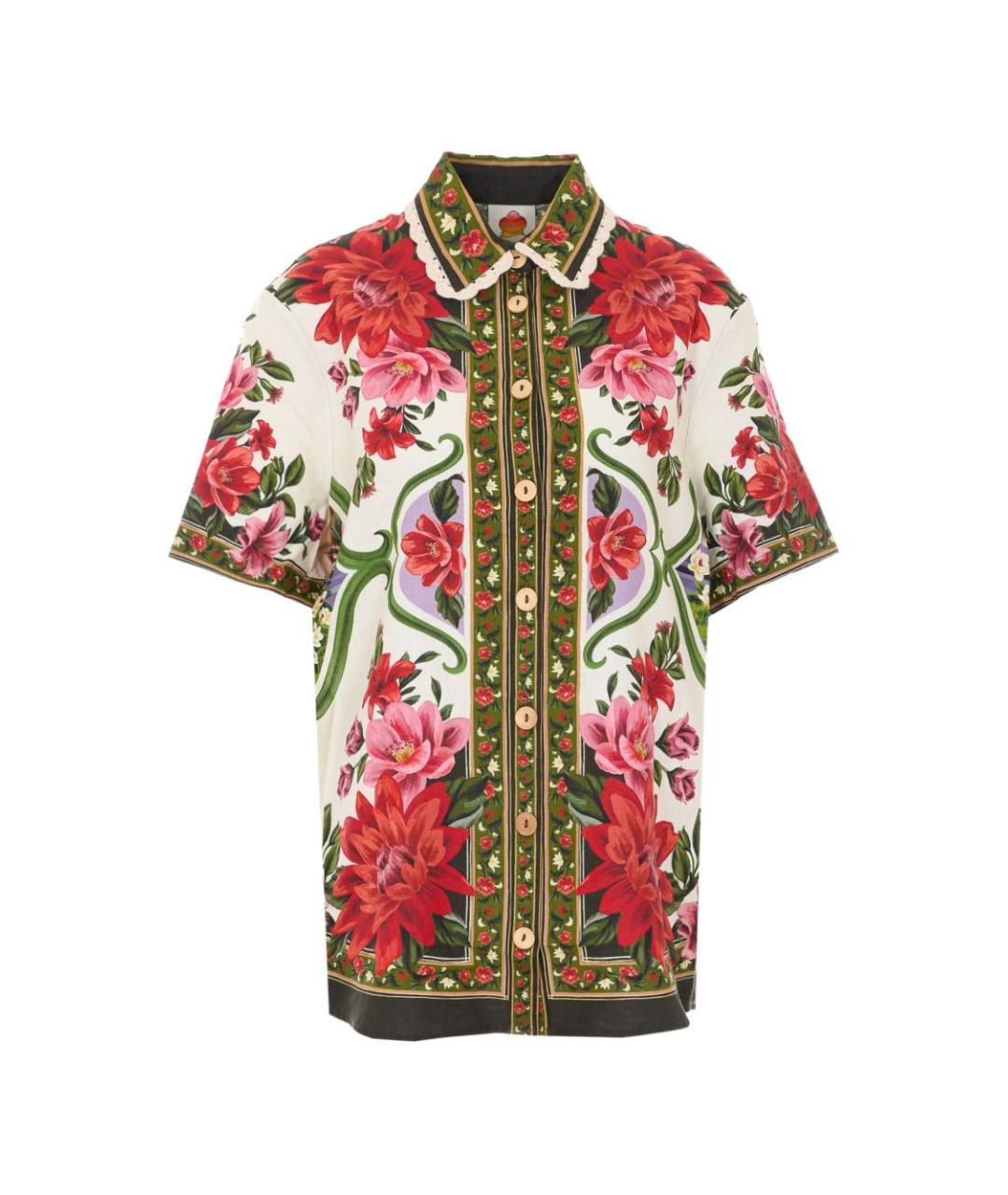 FARM RIO Мульти льняная рубашка, фото 1