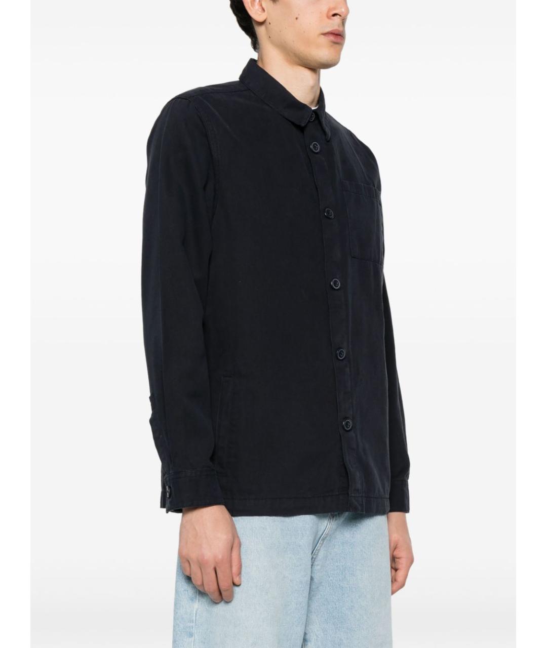 BARBOUR Синяя хлопковая классическая рубашка, фото 4