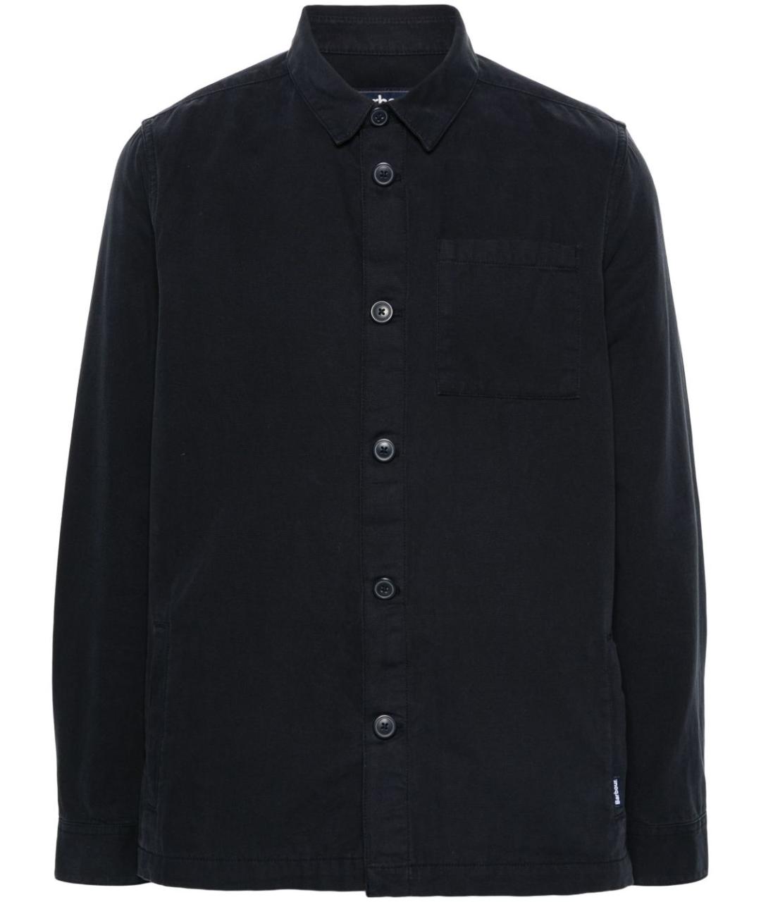 BARBOUR Синяя хлопковая классическая рубашка, фото 1